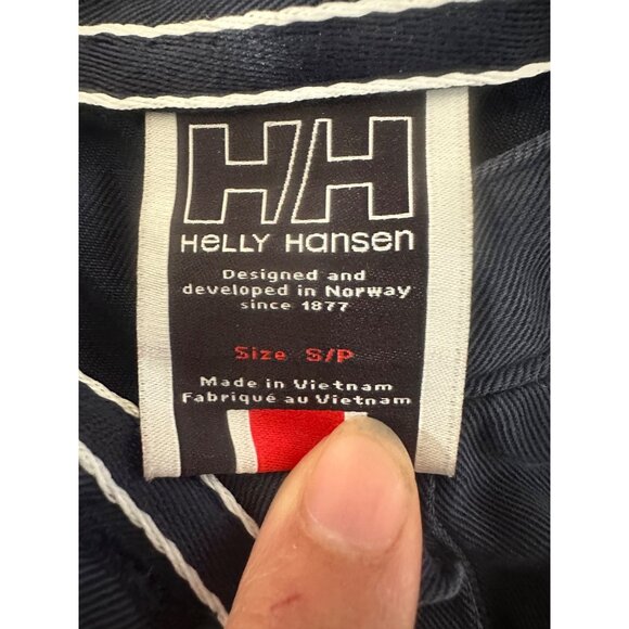 Helly Hansen Utility Button Down Dress Womens Small Blue Midi Outdoor Gorpcore - Picture 3 of 16